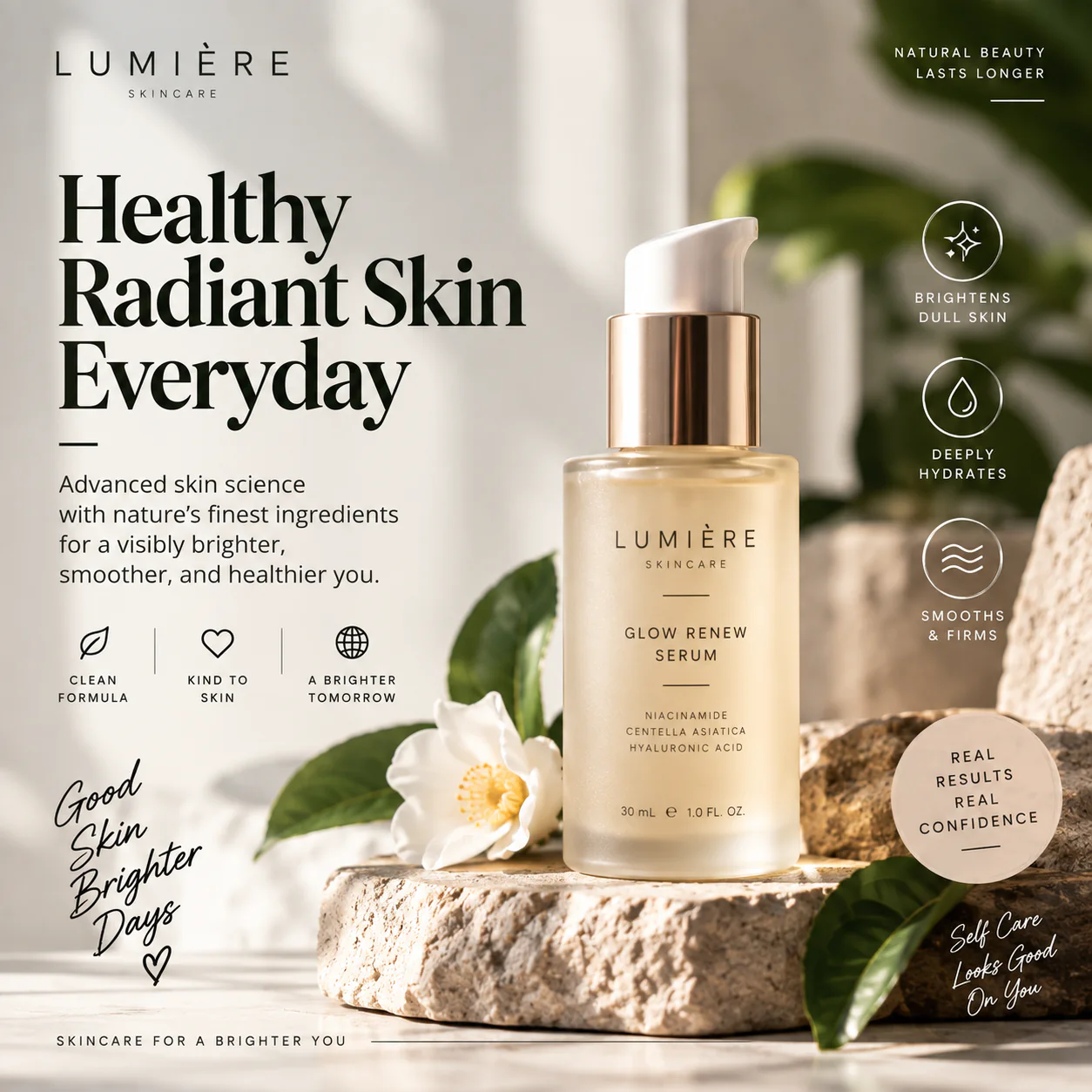 Kampanye serum Lumière