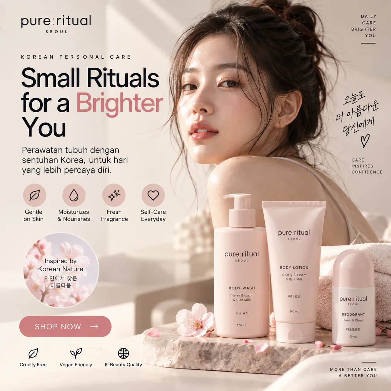 Kampanye body care Pure Ritual